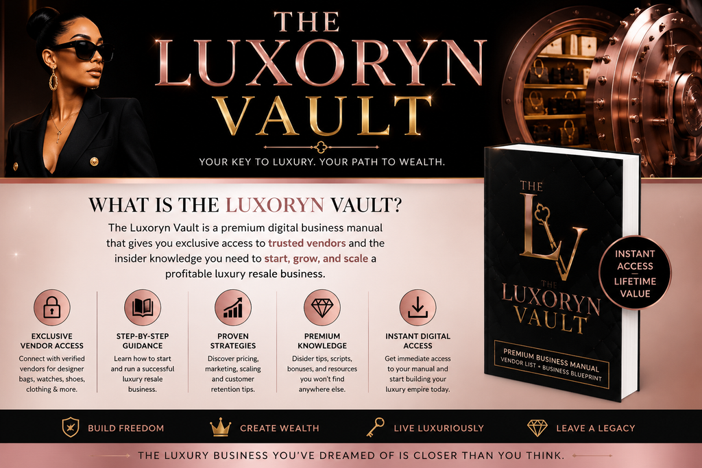 The Luxoryn Vault Premium Business Manual